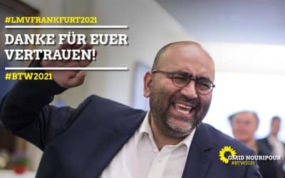 Vielen Dank für Euer Vertrauen als hessischer Spitzenkandidat für den Bundestag!