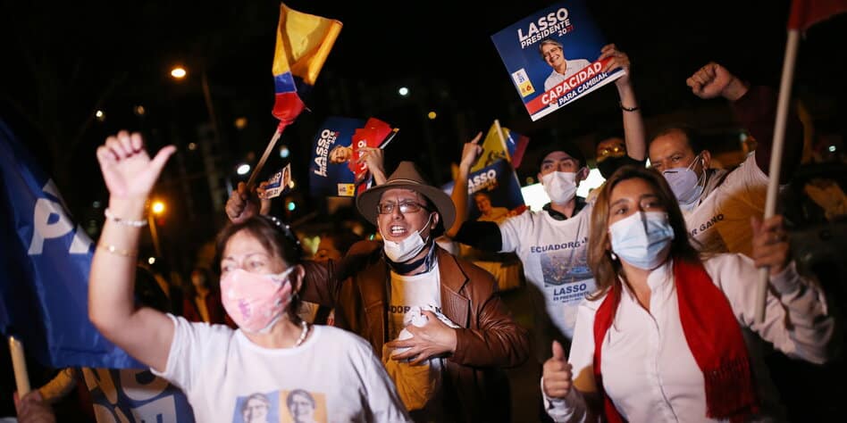 Second of presidential election in Ecuador